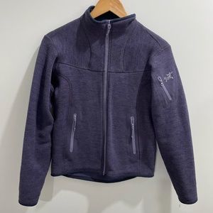 Arc'teryx Women's Fleece zip up purple size Medium